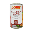 Polar, Golden Yams In Light Syrup, 15 oz (24 Pack)