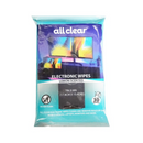 All Clear, Lemon Scented Electronic Wipes, 30 ct (20 Pack)