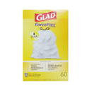 Glad, Tall Kitchen Bags Flex, 60 ct, 13 gal (6 Pack)