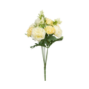 Carnation, Flower Artificial White, 13 in (24 Pack)