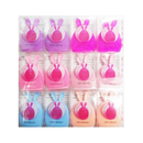 Make-Up Blender Sponge Silicone Assorted Color (12 Pack)