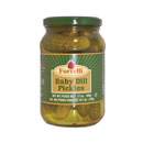 Forrelli, Baby Dill Pickles, 17 oz (12 Pack)