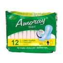 Amoray, Maxi Pads, Super Long, 12 ct (24 Pack)