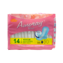Amoray, Maxi Pads Regular, 14 ct (24 Pack)