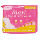 Coralite, Maxi Pads Regular With Wings, 10 ct (24 Pack)