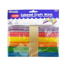 Bazic, Craft Stick Colored, 50 ct (24 Pack)