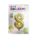 Trico, Balloons Foil Gold