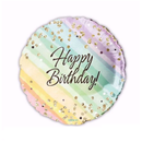 Balloons Happy Birthday Assorted, 18 in (20 Pack)
