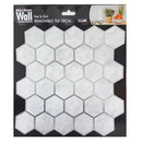 Main Street, Wall Tile Decor 8X8 Marble Silver (24 Pack)