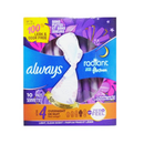Always, Maxi Pads Radiant Overnight, 10 ct (12 Pack)