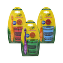 Kids Toothbrush Set Crayola Assorted, 3 ct (24 Pack)
