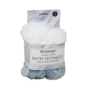 Bath Sponge Jumbo Assorted Colors, 2 ct (18 Pack)