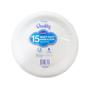 Axxion, Paper Plates 9 in Heavy Duty White, 15 ct (36 Pack)