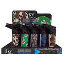 Sky Torch, Lighters Sugar Skulls Asst (15 Pack)