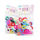 UBC, Hair Elastic Mini Assorted Colors, 40 ct (12 Pack)
