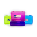 Bazic, Utility Box Assorted Clear Colors (24 Pack)