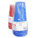 Global Brands, Plastic Cups 16 ct Red & Blue, 16 oz (48 Pack)