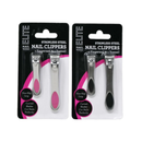 Stainless, Elite Nail Clippers Stainless Steel, 2 ct (12 Pack)