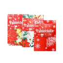 X-Mas Table Cover Fabric 60X120 Assorted (12 Pack)