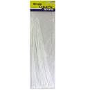 Cable Ties White, 30 ct (12 Pack)