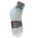 Diabetic Ankle Socks 10-13 White (12 Pack)