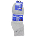 Diabetic Ankle Socks 9-11 Grey, 1 ct (12 Pack)