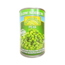 American Valley, Green Peas Low Sodium Can, 15 oz (24 Pack)