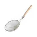 Strainer Wood Handle Stainless Steel, 9 in (12 Pack)