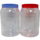 Plastic Container Round Large Assorted Colors (12 Pack)