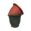 Planter Round Lg Asst Clrs (24 Pack)