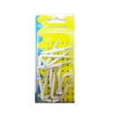 Hook Hanger White Coat 1¼in 11pc (36 Pack)