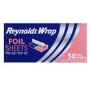 Reynolds, Wrap Foil Sheets, 50 ct (9 Pack)