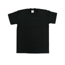 T-Shirt Crew Neck Large Black (6 Pack)