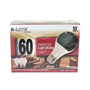 K-Lite, Light Bulb 60 Watts Frosted, 3 ct (36 Pack)