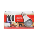 K-Lite, Light Bulb 100W Frosted, 4 ct (30 Pack)