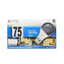 K-Lite, Light Bulb 75 Watts Frosted, 4 ct (30 Pack)