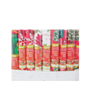X-Mas Gift Wrap Assorted, 40 sq ft (48 Pack)