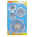Crystaline, Kitchen Sink Strainer Assorted Sizes, 4 ct (12 Pack)