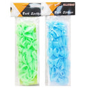 Siluobao, Shower Loofah Belt 2 In 1 Assorted Colors (12 Pack)
