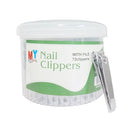 MY, Nail Clippers In Jar, 2 in (72 Pack)