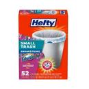 Hefty, Trash Bags Fabuloso, 52 ct, 4 gal (16 Pack)