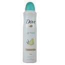 Dove, Anti-Perspirant Pear & Aloe Vera, 250 ml (12 Pack)