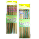 Chopsticks 5 Pairs Flower Design (12 Pack)