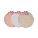 Placemats Round with Design, 15 in (12 Pack)
