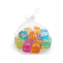 Ice Cubes Reusable Assorted Colors, 20 ct (24 Pack)