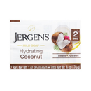 Jergens, Bath Soap 2 ct Coconut, 6 oz (24 Pack)