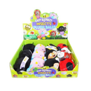 Easy Squeezy, Toy Squeezy Plush Ball Insects Assorted, 3 in (12 Pack)