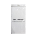 Imperial, Table Cover 54 x 108 in White (12 Pack)
