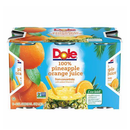 Dole, Pineapple Orange Juice 100%, 6 oz (48 Pack)