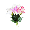 Calla Lily Bouquet 7 Heads Assorted Colors (12 Pack)